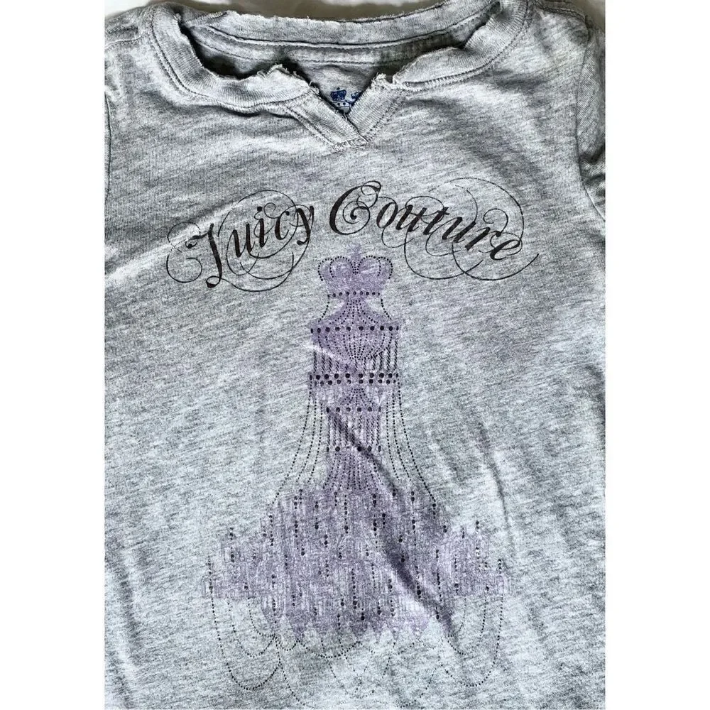 Juicy Couture Girl’s Long-sleeve T-shirt, Sz:4